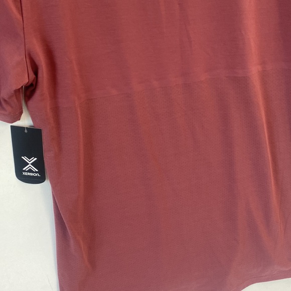 (A5) Xersion mens ShortSleeve tee shirt in crushed berry, size medium, NWT - Picture 6 of 6